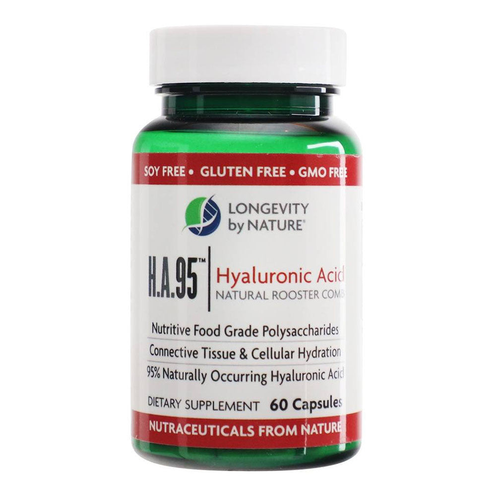 Longevity by Nature H.A.95 Hyaluronic Acid Capsules, 60 Ea